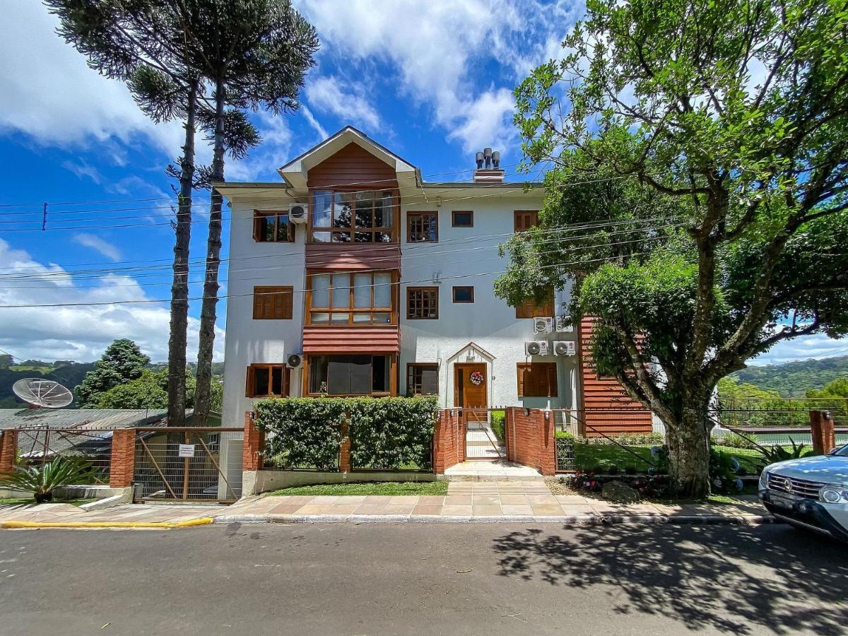 Cristo Rei 302 - Apartamento Em Gramado - Vista Para O Vale Exterior photo