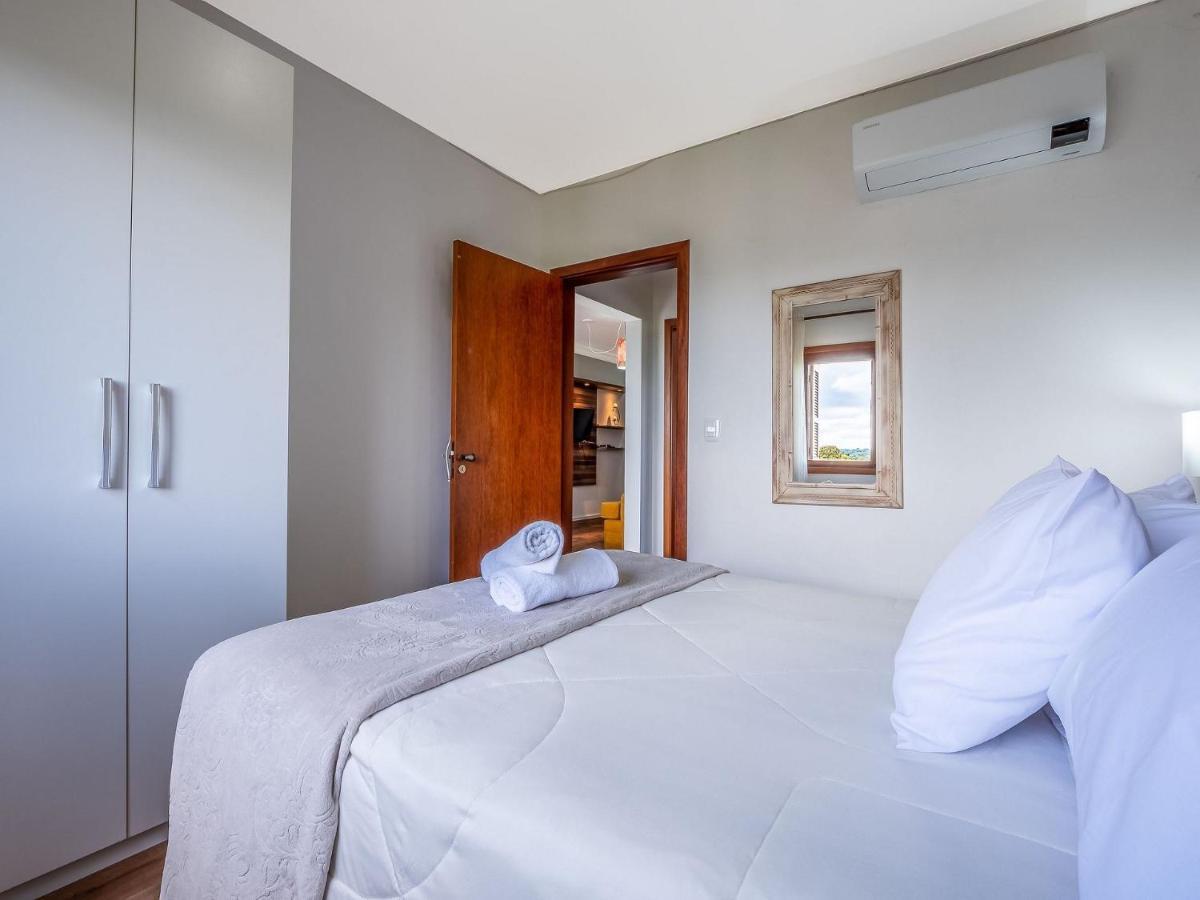 Cristo Rei 302 - Apartamento Em Gramado - Vista Para O Vale Exterior photo